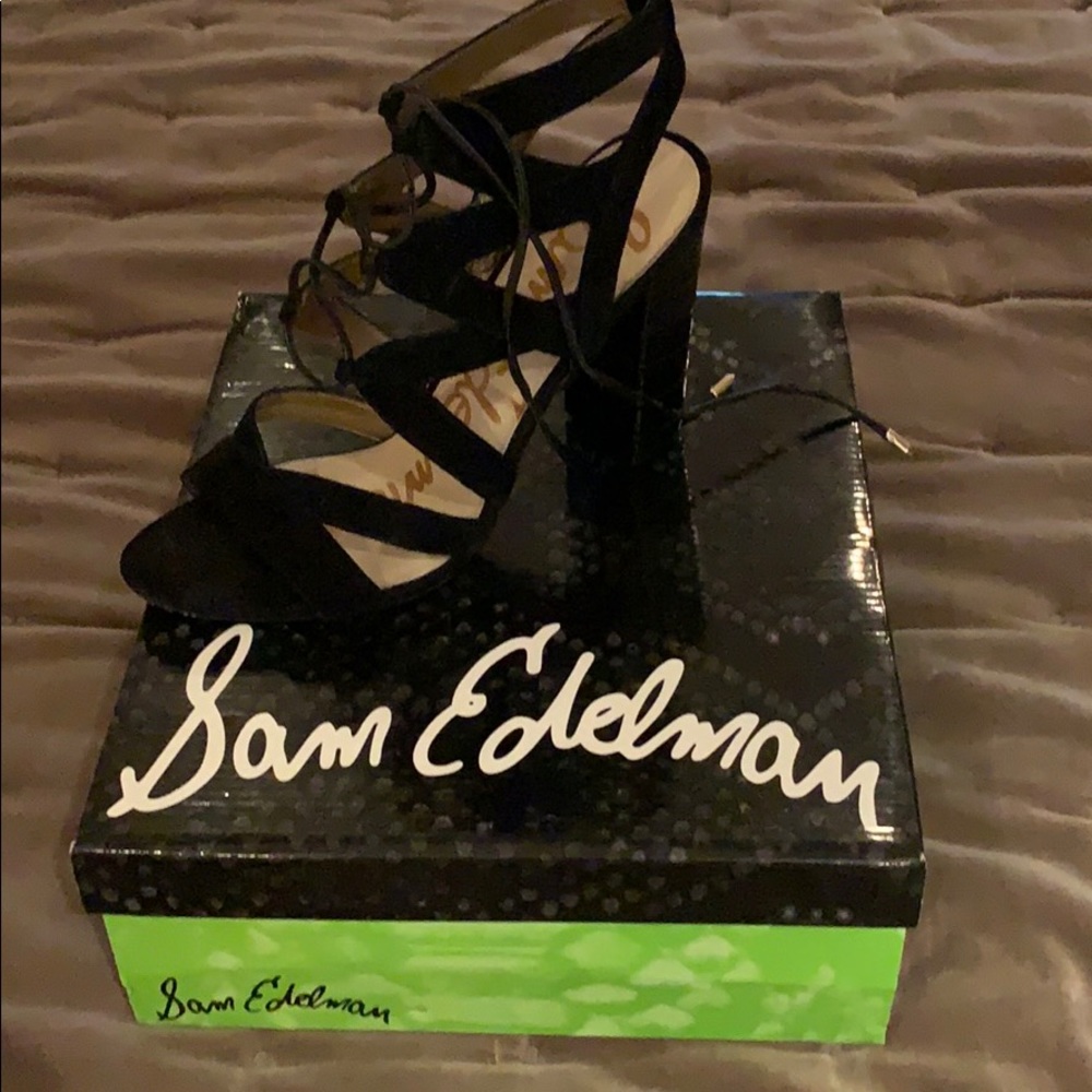 Sam Edelman Yardley Black Sandals